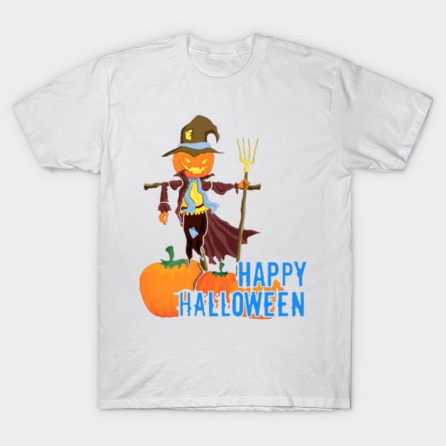 Happy halloween pumpkin gift shirt for kids T-Shirt-TOZ